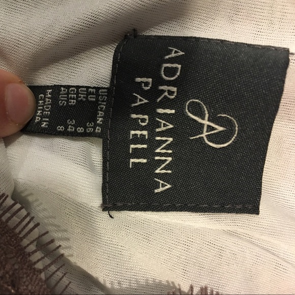 NWT Adrianna Papell lace dress (size 4M) - Picture 6 of 10